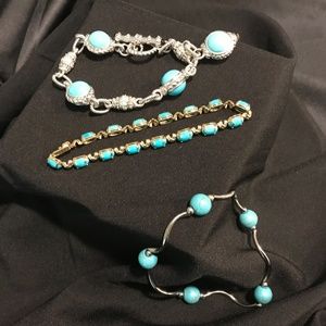 Turquoise Bracelet Trio